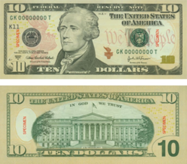 10 dollar bill