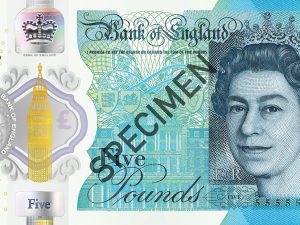 5 pound bill