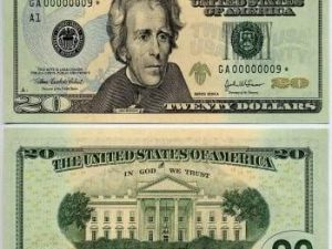 20 dollar bill