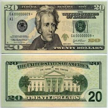 20 dollar bill