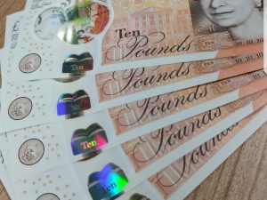 10 pound bill