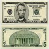 5 dollar bill
