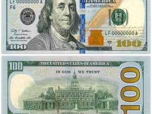 100 dollar bill