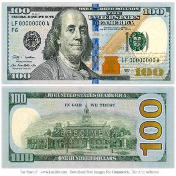 100 dollar bill